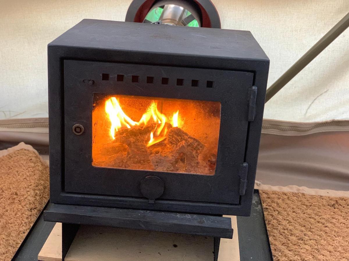 Home Farm Radnage Glamping Bell Tent 6, With Log Burner And Fire Pit High Wycombe Exteriör bild